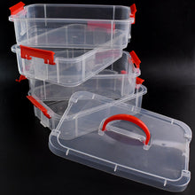 4-Layer Transparent Multipurpose Plastic Storage Box