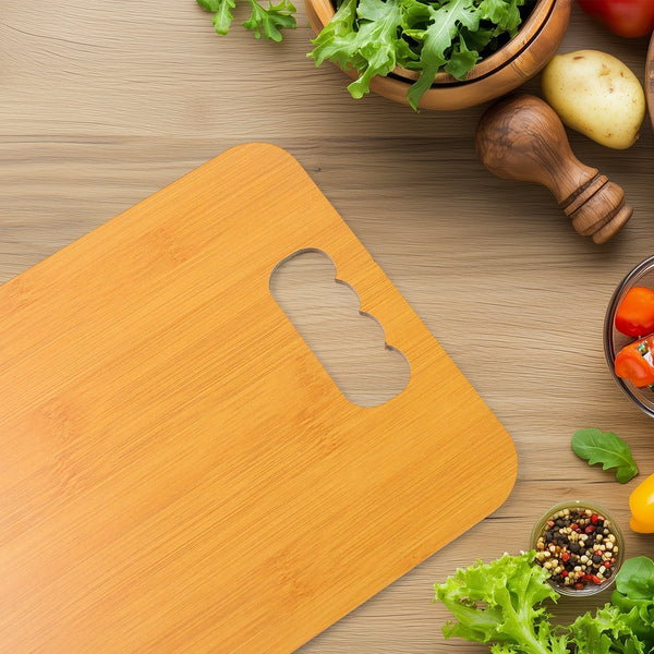 Wooden Chopping Board For Vegetable Cutting & Kitchen Use