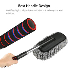 Car Duster, Long Retractable / Soft / Non-Slip / Handle