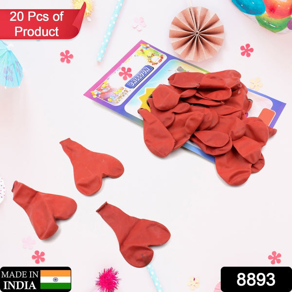 Heart shaped balloons Kinds (20 Pcs Set)