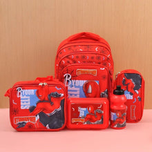 5 in 1 School Bag Set Includes Lunch Bag 14 Inch Bag  1 Set Mix