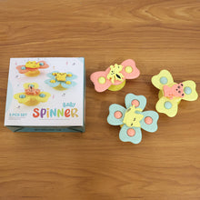 Buzzy Baby Spinner Toy Set – Suction Cup Spinning Toys (3 Pc Set)